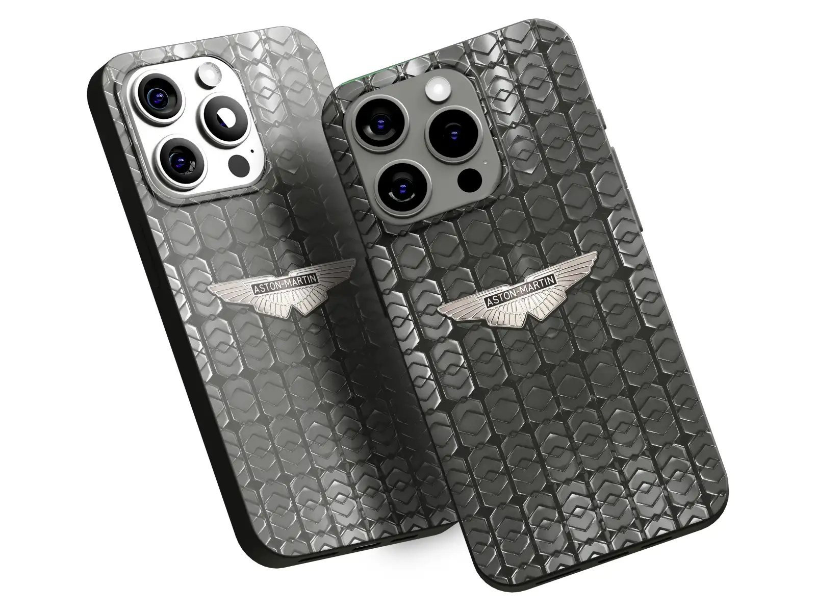 Aston Martin Cover Cellulare Look Dinamico da Corsa